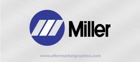 Miller Electric Decals - Pair (2 pieces)